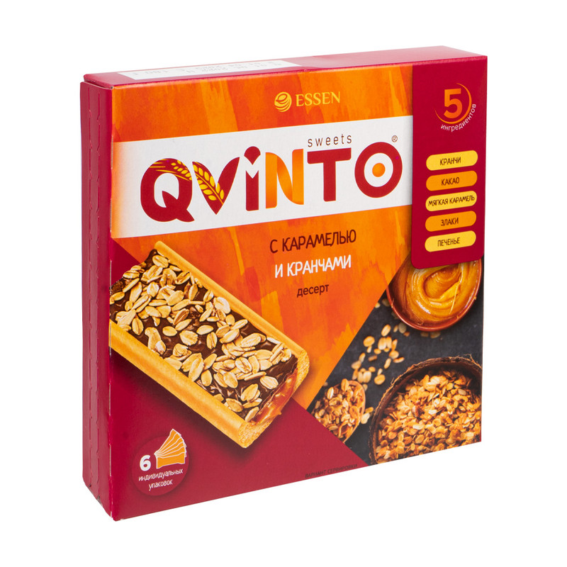 Десерт «QVINTO», Essen, 174 г, в ассортименте