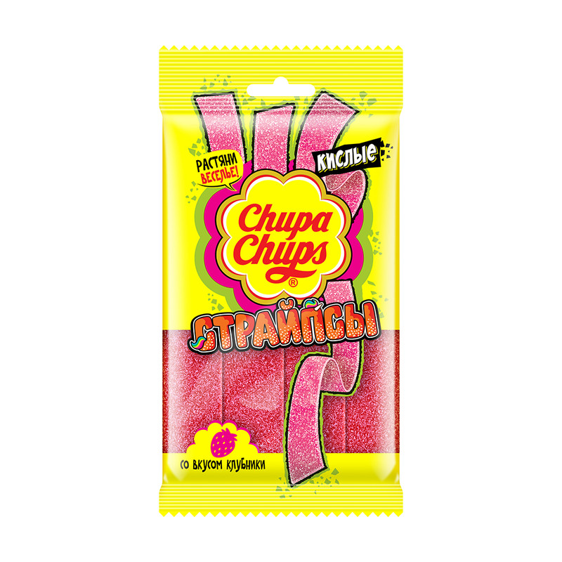Мармелад «Страйпсы», Chupa Chups, 100 г, в ассортименте