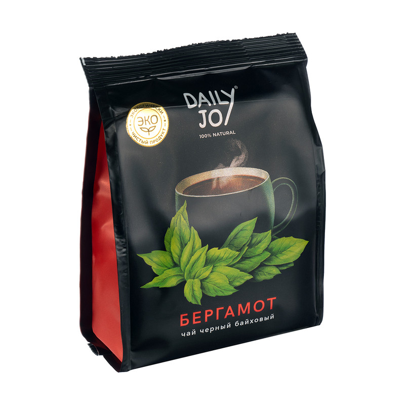 Чай чёрный байховый «Бергамот», Daily Joy, 100 г