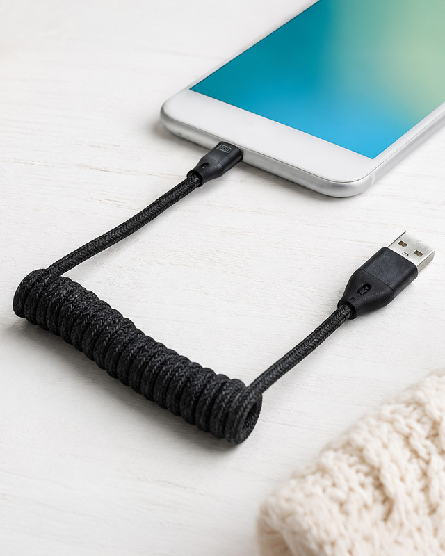 Кабель USB, FLARX, 125 см, в ассортименте
