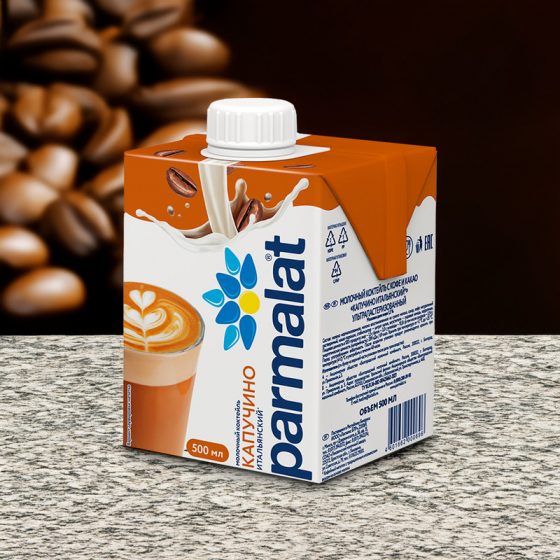Коктейль молочный «Капучино итальянский», Parmalat, 1,5%, 500 мл