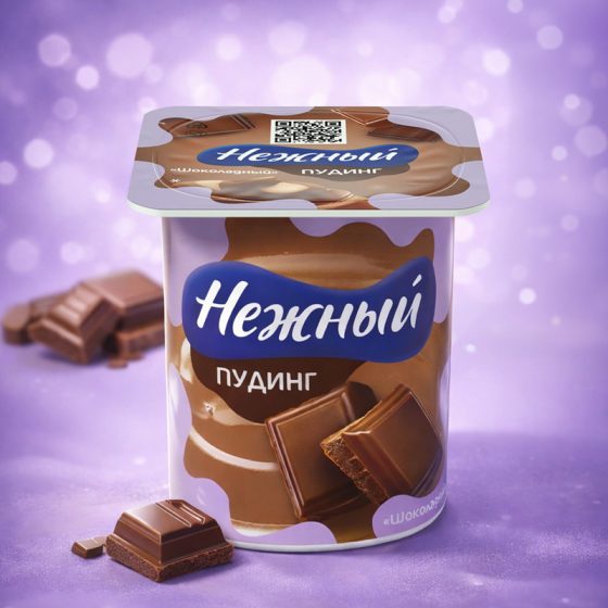 Пудинг шоколадный, Нежный, 2,8%, 100 г
