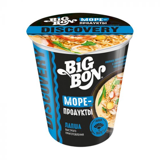 Лапша BIGBON, 70 г, в ассортименте