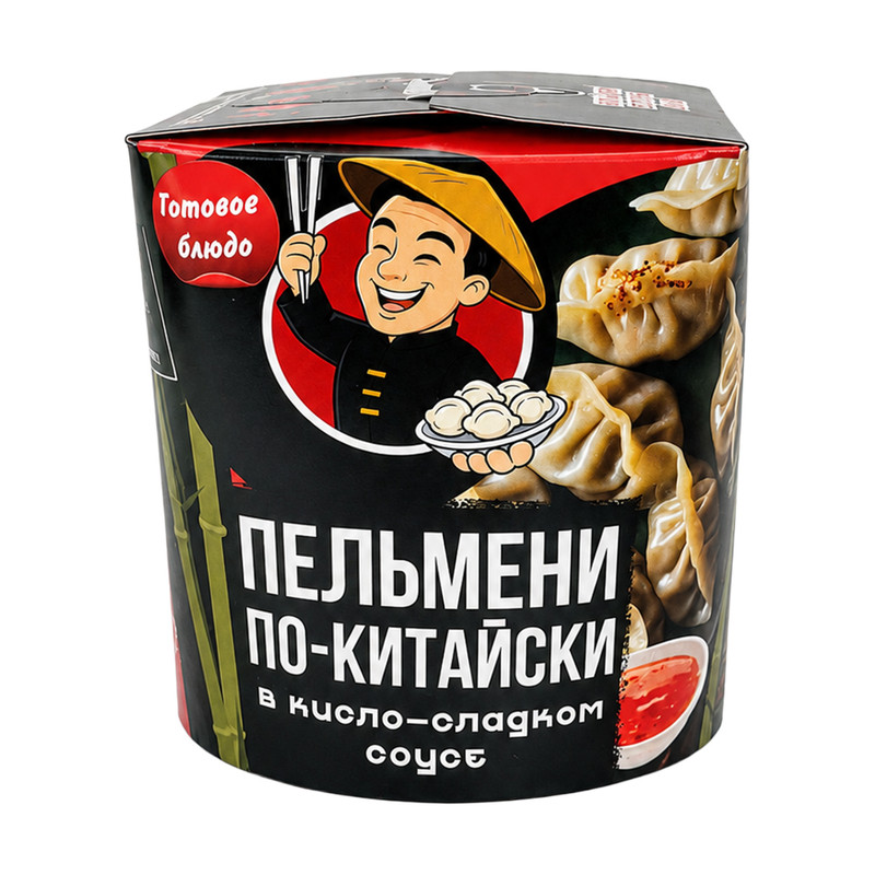 Пельмени по-китайски, в кисло-сладком соусе, 240 г