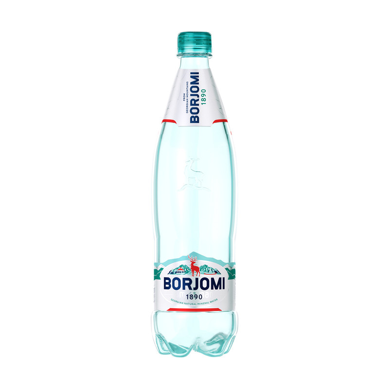 Вода минеральная, BORJOMI, газированная, 0,75 л