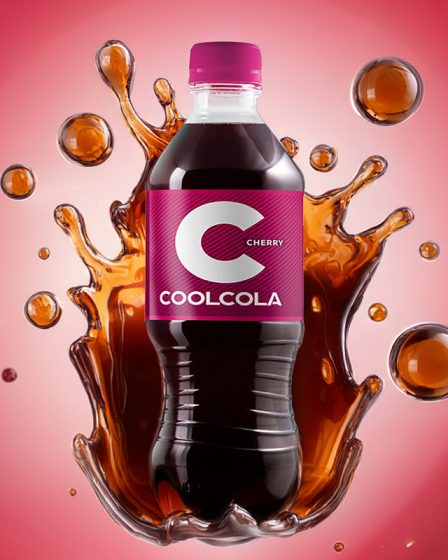 Напиток сильногазированный «Cherry», COOL COLA, 0,5 л