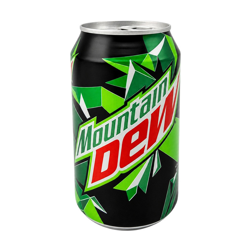 Напиток безалкогольный газированный, Mountain Dew, 0,33 л