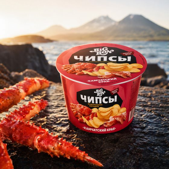 Чипсы картофельные, BigBon, 70 г, в ассортименте