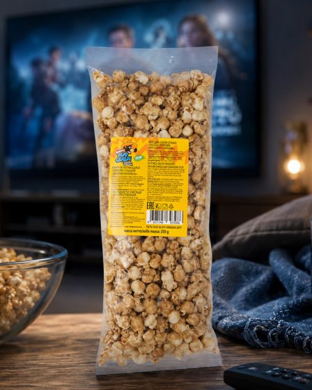 Попкорн сладкий «Двойная карамель», Pop Corn, 250 г