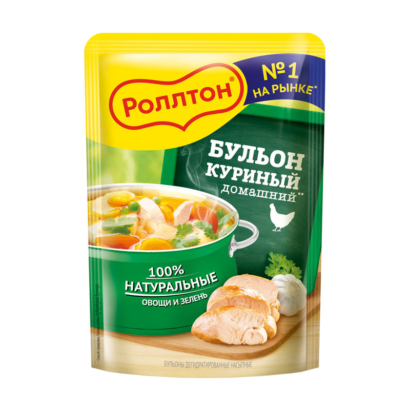 Бульон, Роллтон, 90 г, в ассортименте