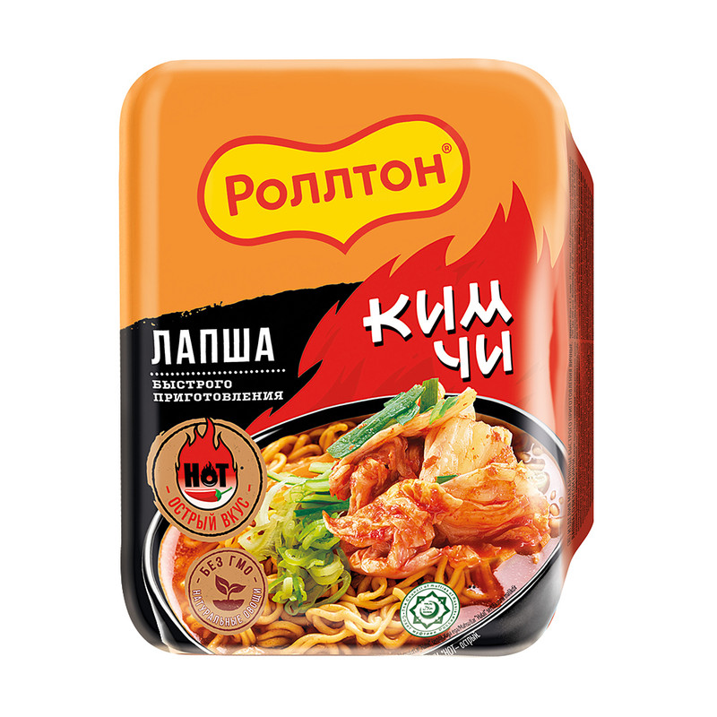 Лапша быстрого приготовления Роллтон 90 г, в ассортименте