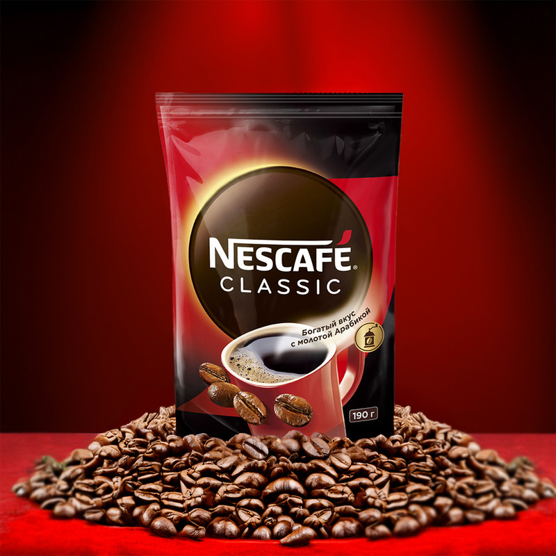 Кофе растворимый «CLASSIC», Nescafé, 190 г