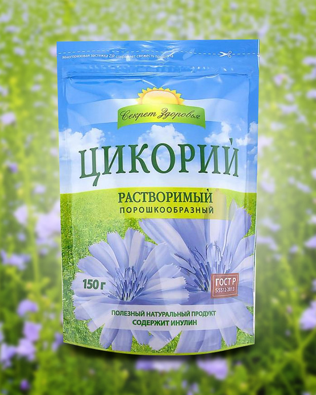 Напиток растворимый «Цикорий», Секрет Здоровья, 150 г