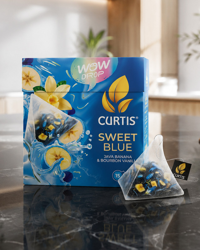 Чайный напиток «Вау-дроп», Curtis, 15×1,5г, в ассортименте