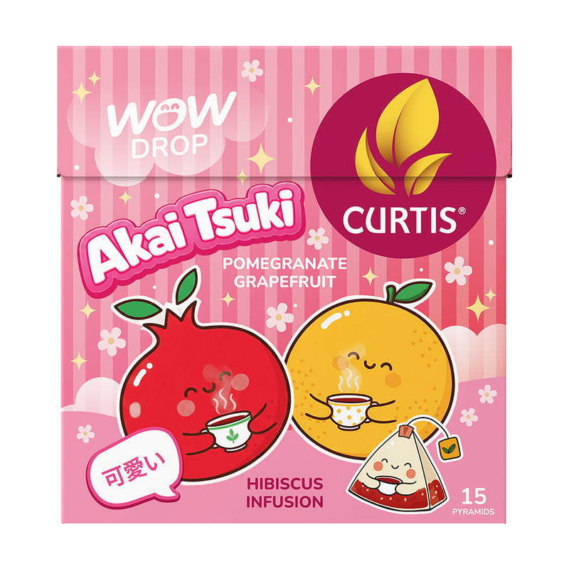 Чай «Wow Drop. Akai Tsuki», CURTIS, 15×1,5 г
