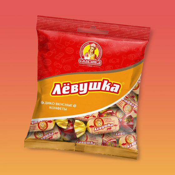 Глазированные конфеты «Лёвушка», Славянка, 199 г