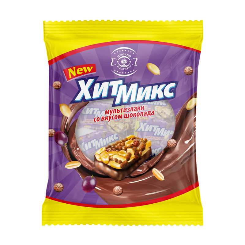 Конфеты «Хитмикс» с арахисом, 300 г