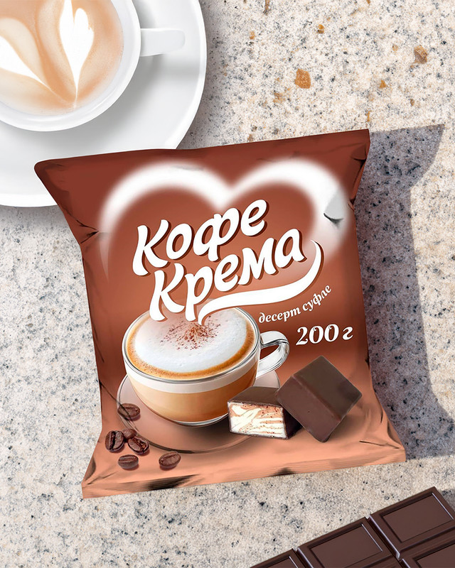 Конфеты глазированные «Кофе-Крема», 200 г
