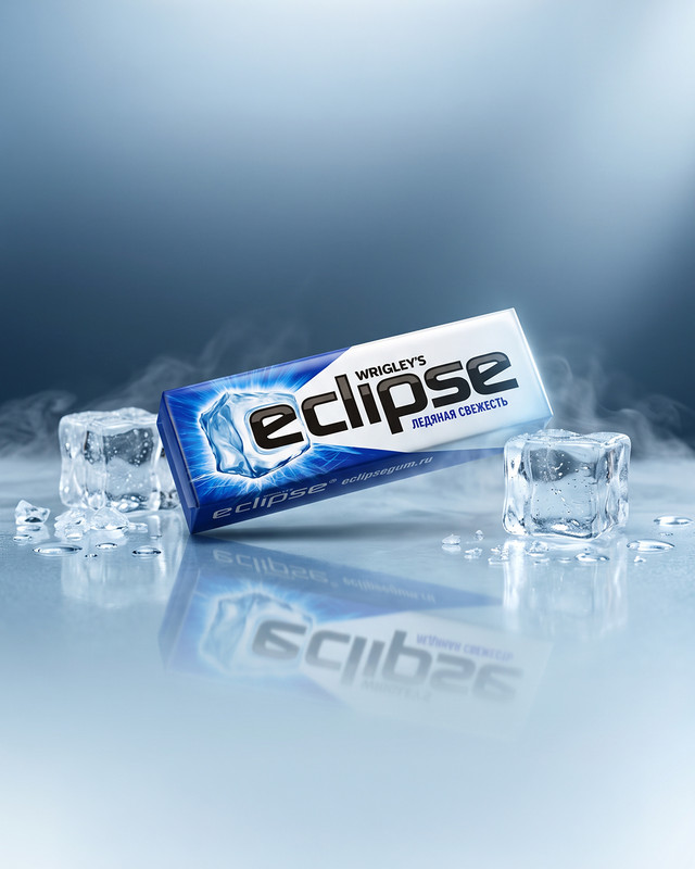 Жевательная резинка «Ледяная свежесть», Eclipse, 13,6 г