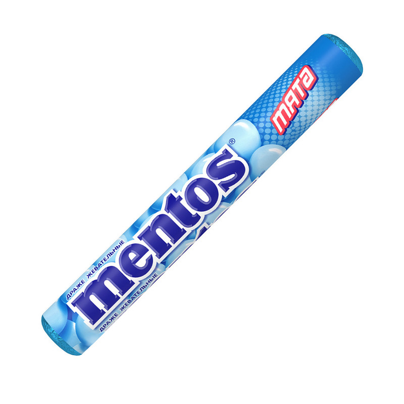 Драже жевательные, Mentos, 37 г, в ассортименте