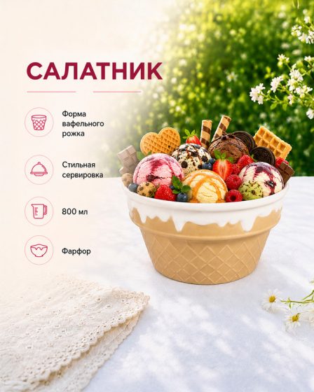 Салатник», O’kitchen, 800 мл, в ассортименте