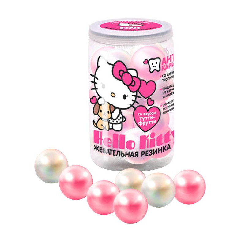 Жевательная резинка «Антикариес», Hello Kitty, 104 г