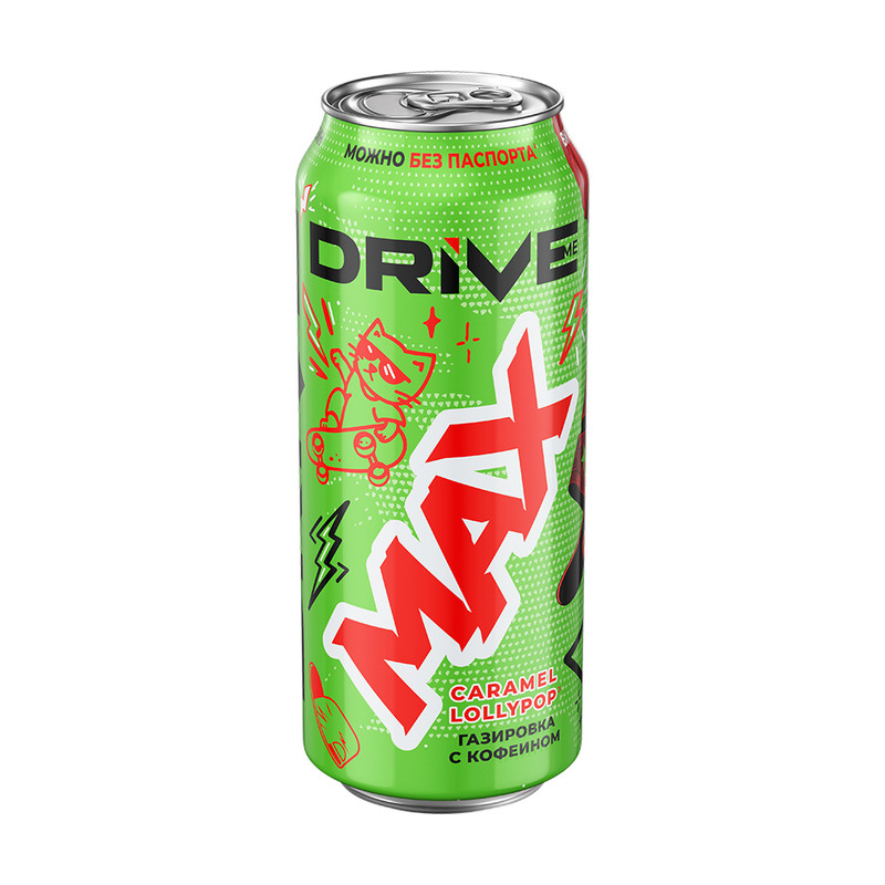 Напиток газированный, Drive Me, 0,449 л