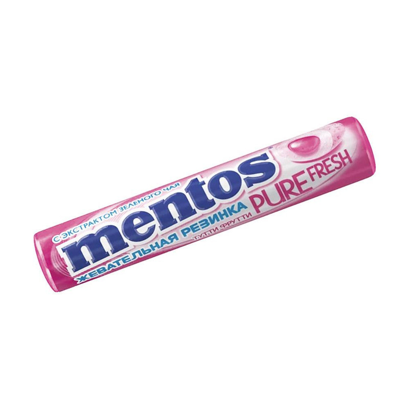 Жевательная резинка «Тутти фрутти», Mentos, 15,5 г