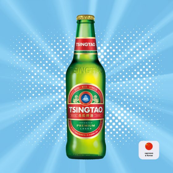 Пиво TSINGTAO PREMIUM 0,33л 4,7% ст/б