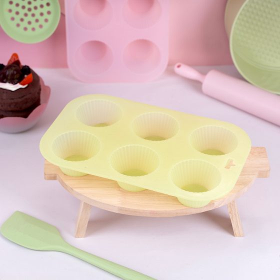 Форма для выпечки на 6 ячеек, O’Kitchen, 26х16,5х3,5 см, в ассортименте