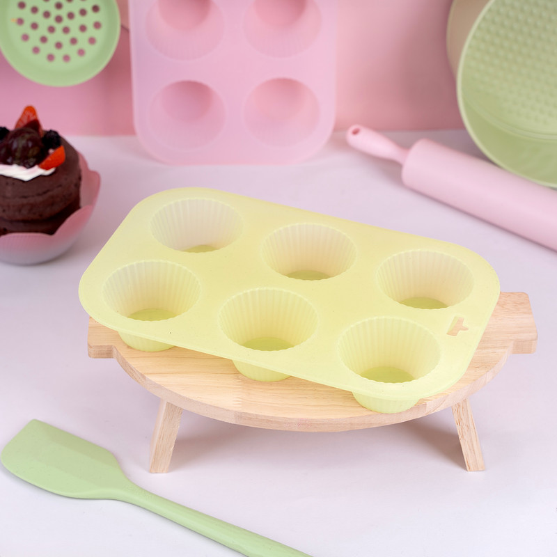 Форма для выпечки на 6 ячеек, O’Kitchen, 26х16,5х3,5 см, в ассортименте