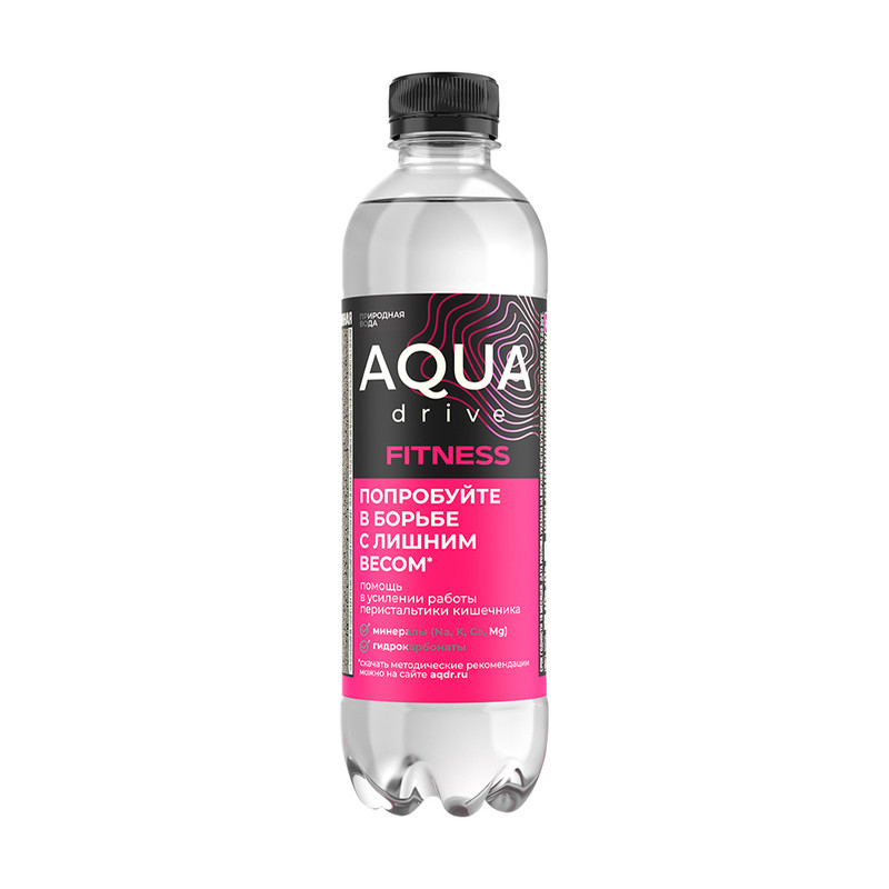 Вода минеральная функциональная, AQUA DRIVE, 0,45 л, в ассортименте