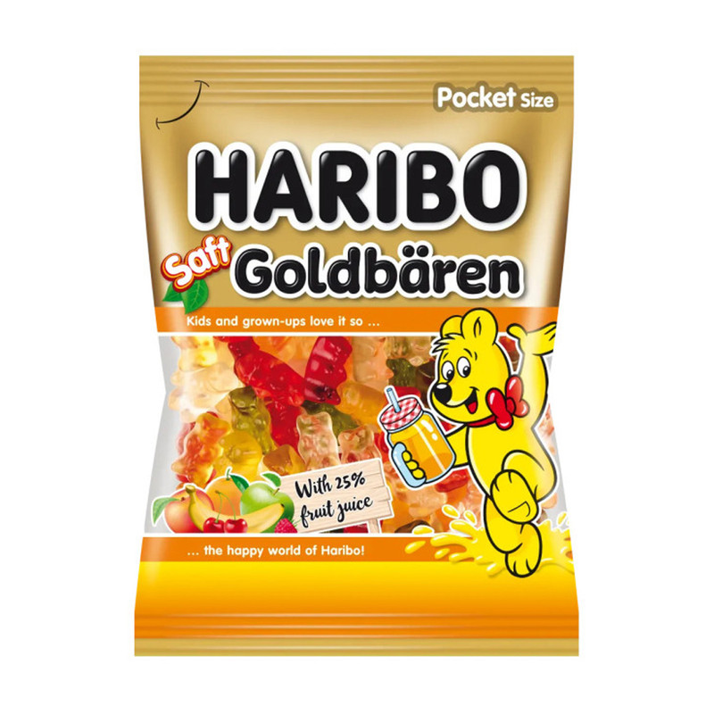 Мармелад, Haribo Happy, 100 г, в ассортименте