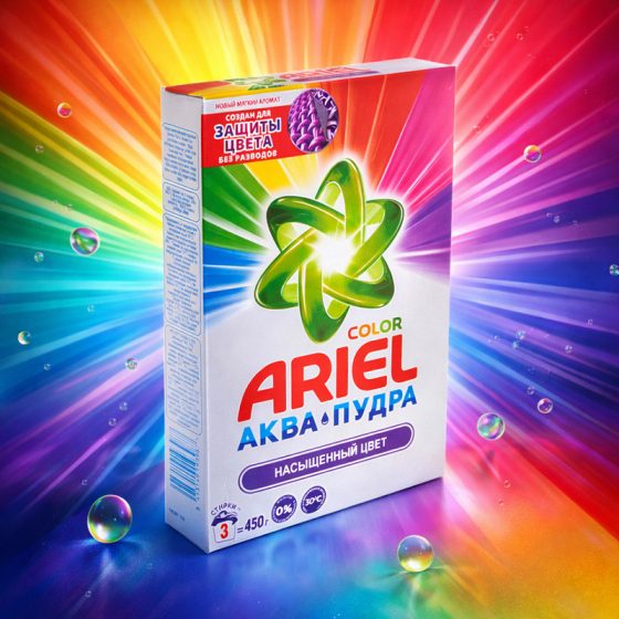 Стиральный порошок «Аква Пудра», Ariel, 450 г