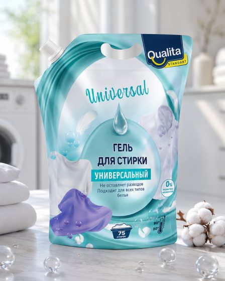 Гель для стирки, QUALITA STANDART, 3 л, в ассортименте