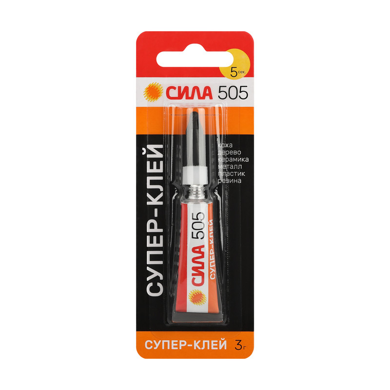 Супер-клей, СИЛА, 3 г