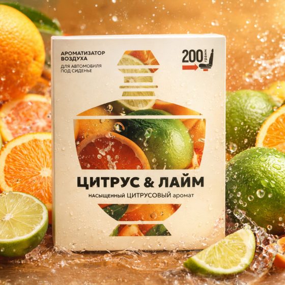 Ароматизатор воздуха под сиденье, 200 г, в ассортименте