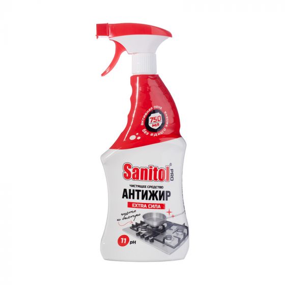 Чистящее средство «Антижир», Sanitol PRO, 750 мл