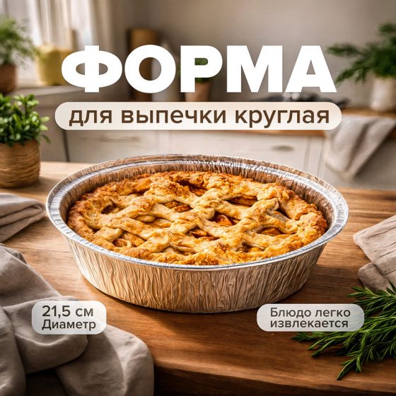 Форма для выпечки круглая, O’Kitchen, 21,5 см