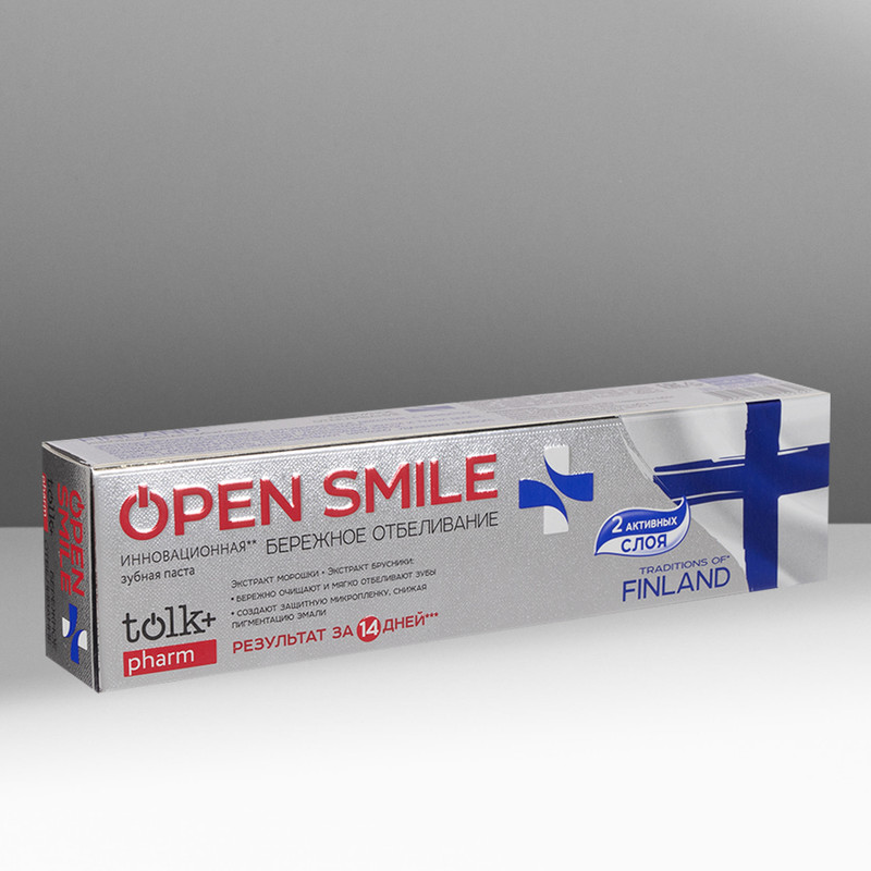 Паста зубная «Open smile», TOLK, 100 мл, в ассортименте