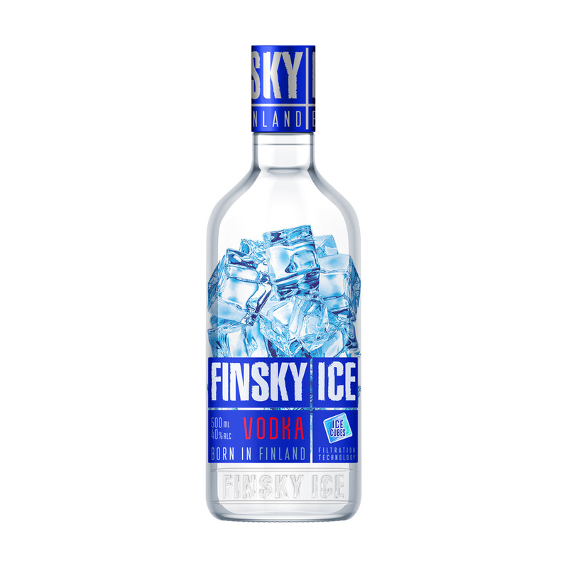 Водка, Финский Лёд, 40%, 0,5 л