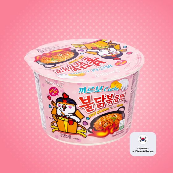 Лапша быстрого приготовления, SAMYANG, 105 г, в ассортименте
