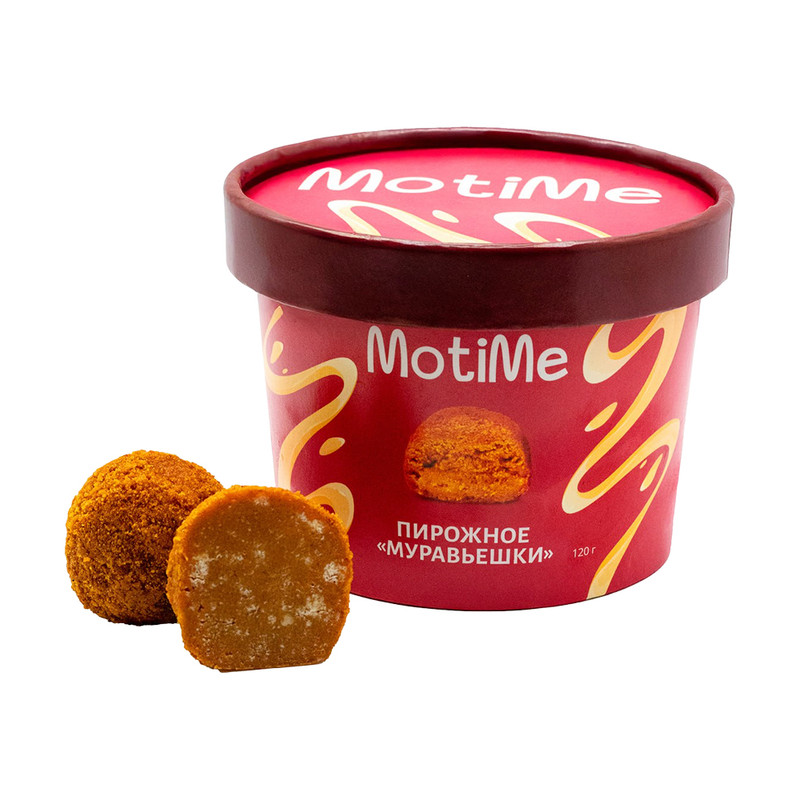 Десерт «Муравьешки», MotiMe, 120 г, БЗМЖ, в ассортименте