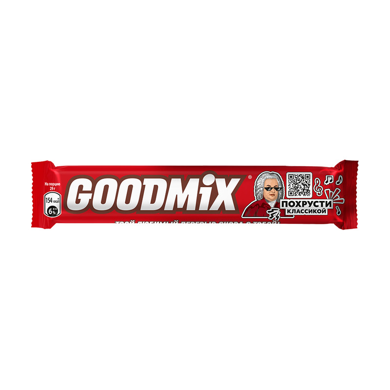 Шоколадный батончик, GOODMIX, 29 г