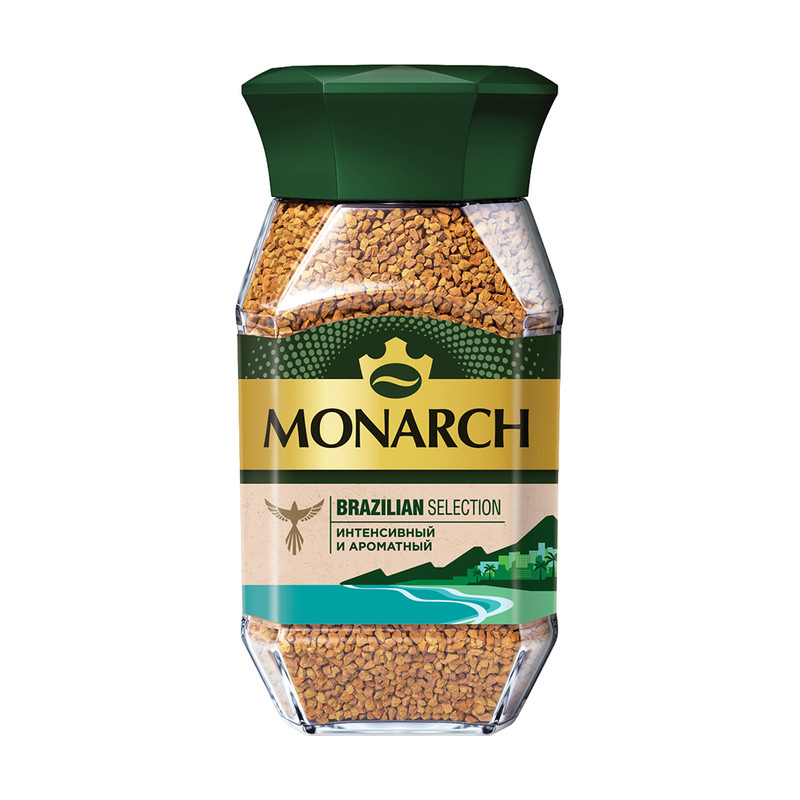 Кофе растворимый, MONARCH BRAZILIAN, 180 г