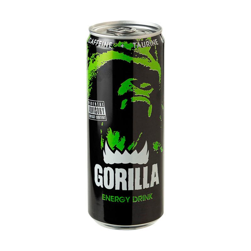 Энергетический напиток, Gorilla, 330 мл, в ассортименте