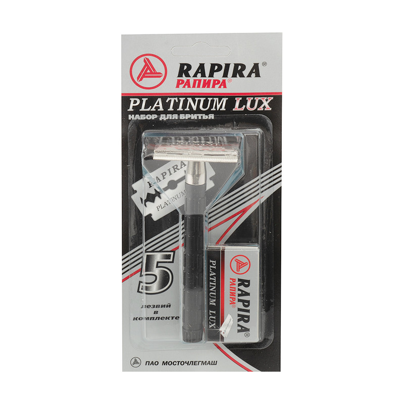 Набор для бритья «Platinum Lux», Rapira