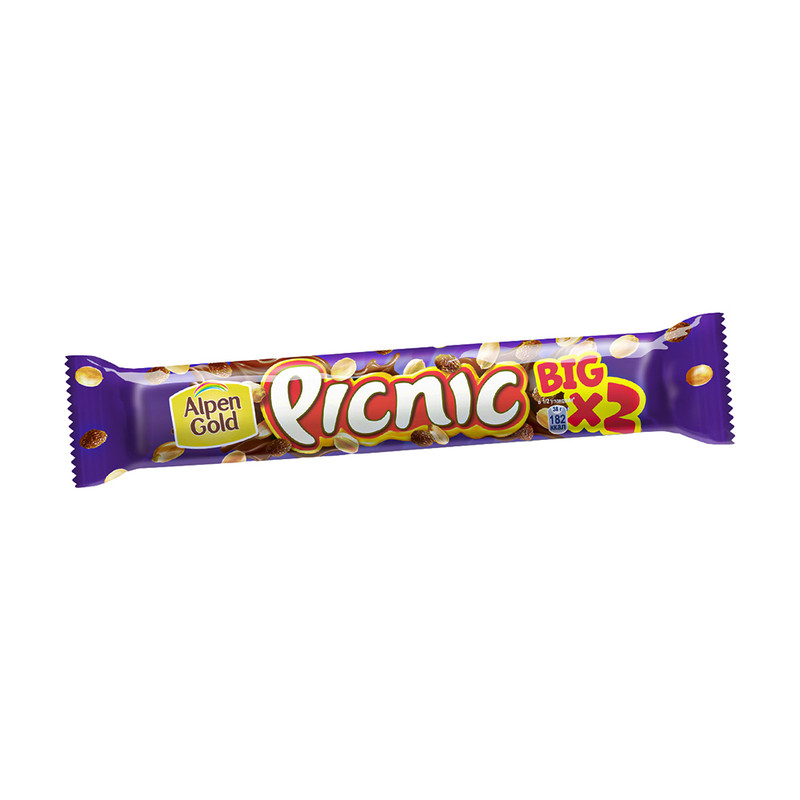 Батончик «Picnic», Alpen Gold, 76 г