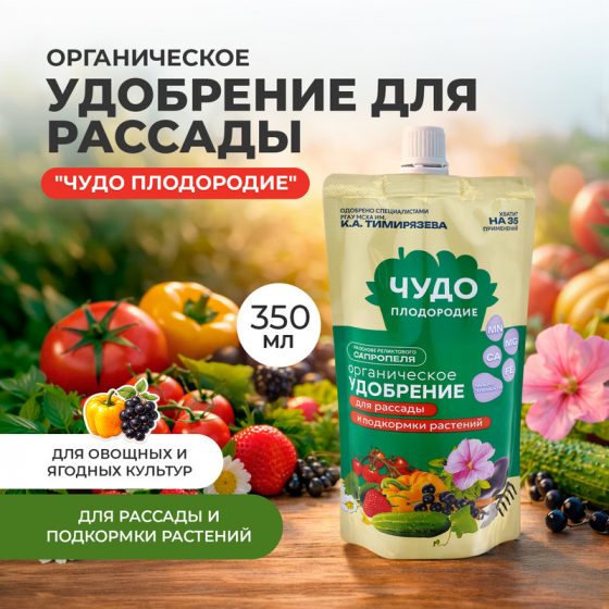 Органическое удобрение для рассады