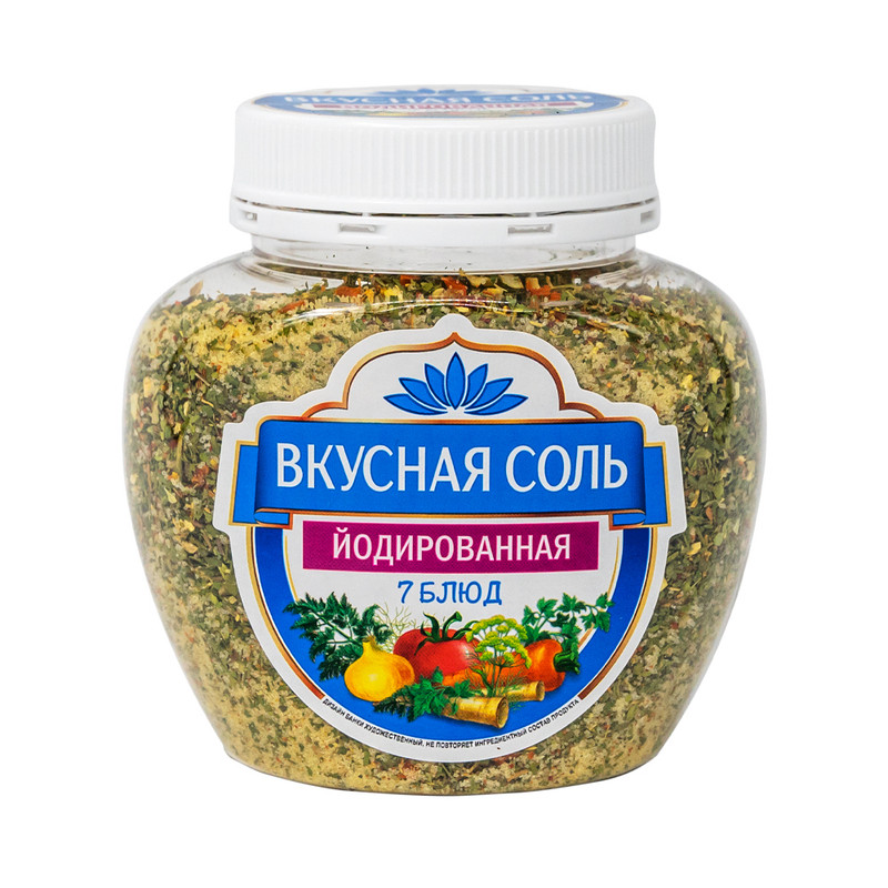 Соль йодированная «Вкусная», 400 г, в ассортименте